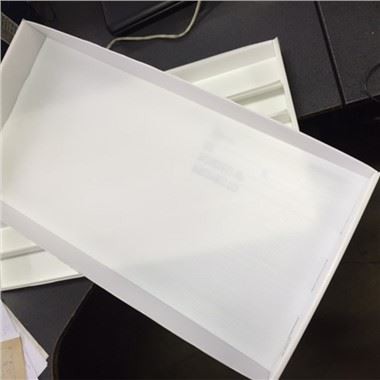 Gofruoto plastiko laikymo dėžutė