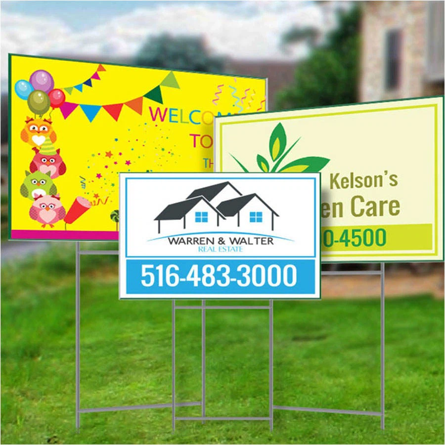 Printing Durable Yard Signs best